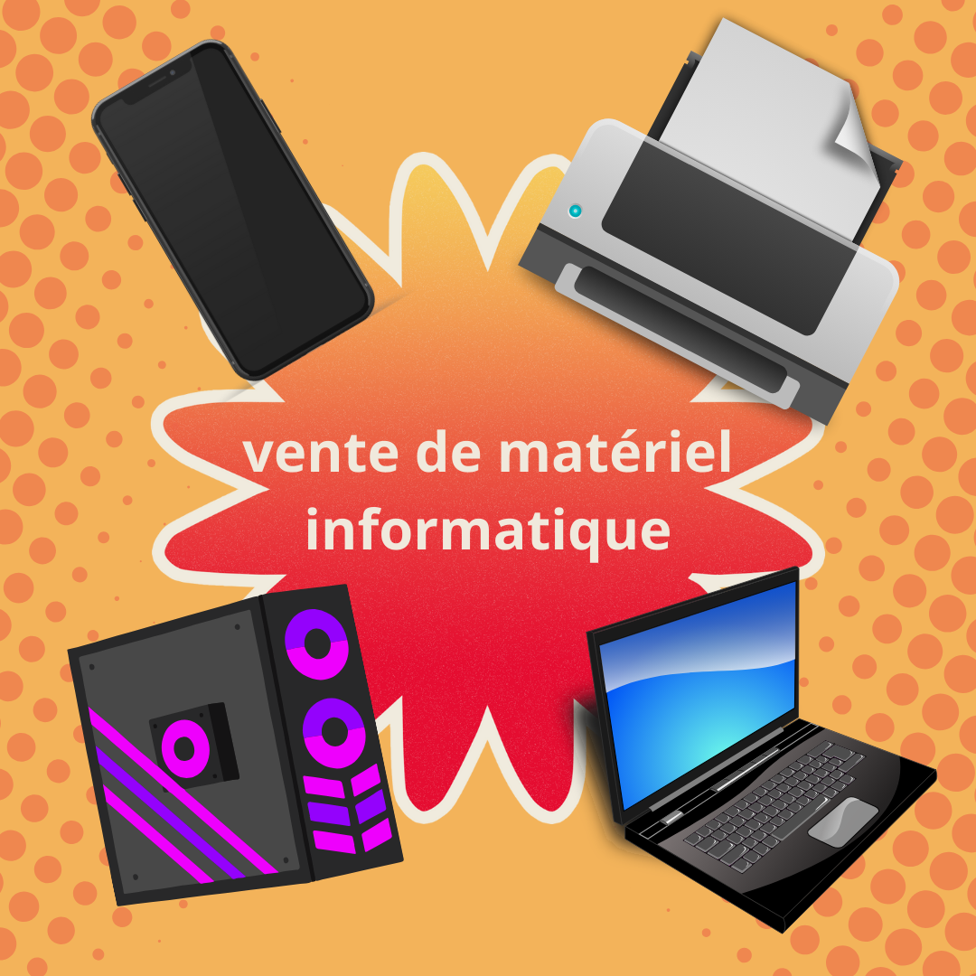 Vente de matériel